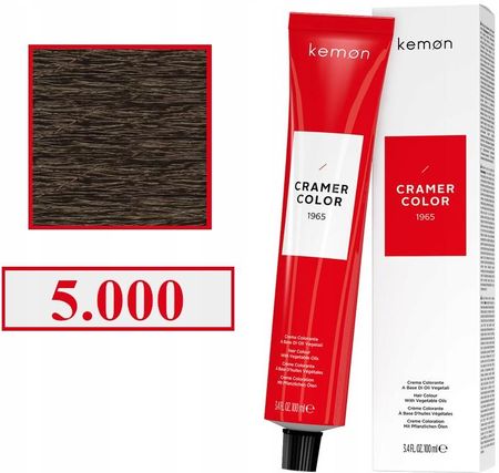 Kemon Farba Do Włosów Cramer Color Nr 5.000 100 ml