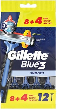 Gillette Blue 3 Maszynki Do Golenia 12 Szt