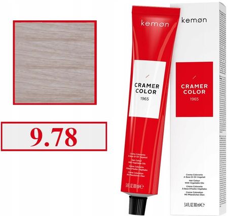Kemon Farba Do Włosów Cramer Color Nr 9.78 100 ml