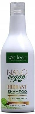 Belleco Nano Vegan Hidrant Szampon Nawilżający 300 ml