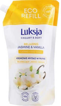 Luksja Kremowe Mydło W Płynie Relaksujące Jaśmin I Wanilia Creamy & Soft Jasmine & Vanilla Hand Wash 400 Ml