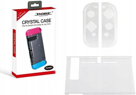 Dobe Etui Crystal Case do Nintendo Switch + Joy-con (TNS1710)