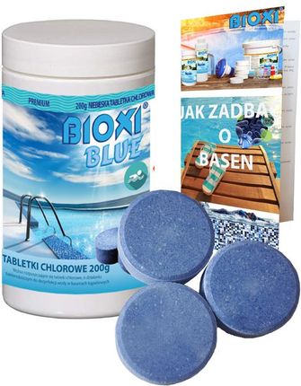 Bioxi 1kg Multi Tabletki Blue Do Basenu 200g Chlor