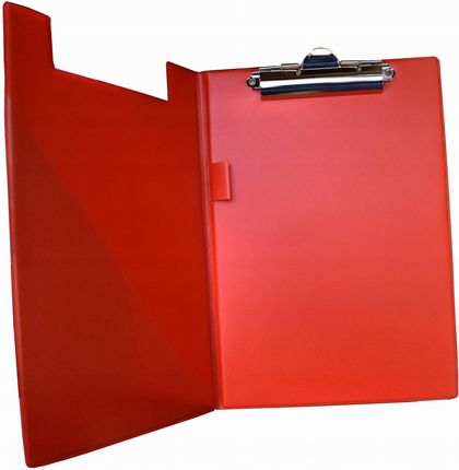 Deska A4 Podkładka Clipboard Klip Zamykana czerwon