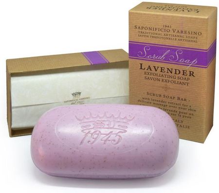 Saponificio Varesino Mydło-scrub Lavender Scrub Soap 300 g