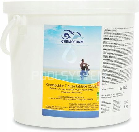 Chemoform Chemochlor T tabletki chlorowe 200g 5kg