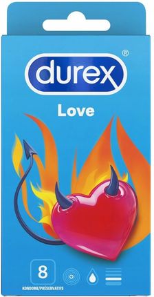Durex LOVE PREZERWATYWY ŁATWE DOPASOWANIE 8szt.