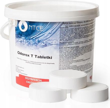 ChloroxT 200g Tabletki poziom chloru Ntce 5kg