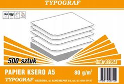 Zdjęcie Papier ksero A5 80g 500ark. Typograf - Lubycza Królewska