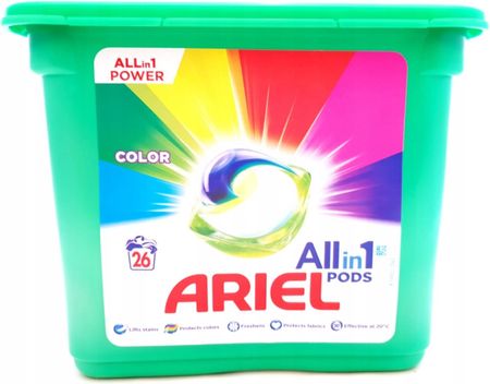 Ariel Kapsułki Do Prania Kolorowego 26 Prań (81751655)