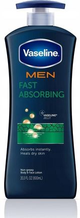 Vaseline Men Fast Absorbing Balsam Do Ciała 600 ml