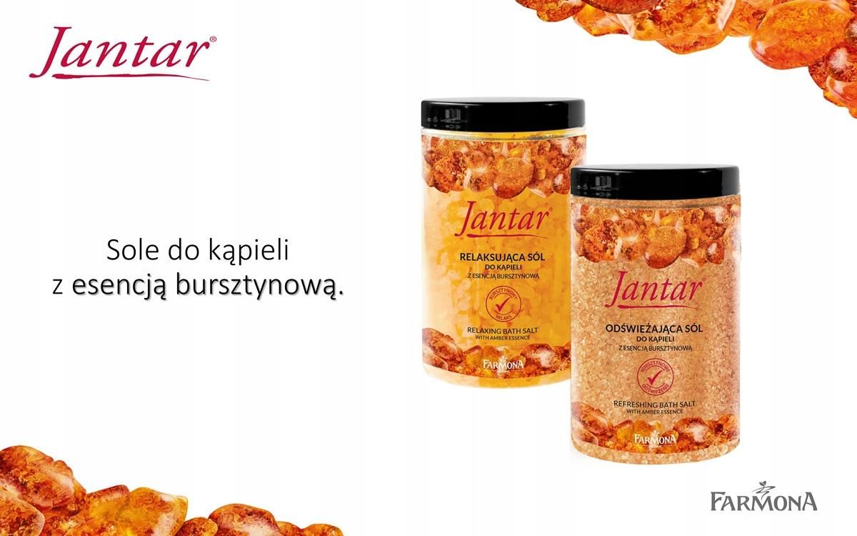 Farmona Jantar Sól Do Kąpieli Z Esencją Bursztynową 500G - zdjęcie 3 Farmona Jantar Sól Do Kąpieli Z Esencją Bursztynową 500G