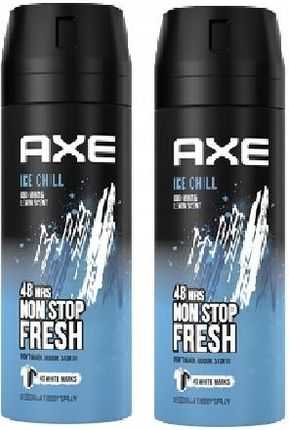 Axe Dezodorant W Aerozolu Ice Chill 2 X 150Ml