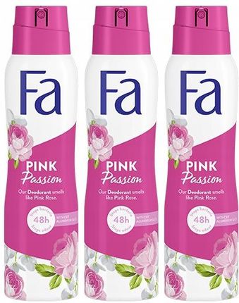 Fa Dezodorant Spray Pink Passion 150Ml X3