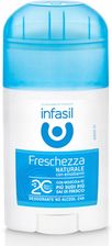 Zdjęcie Infasil Freschezza Naturale Dezodorant Sztyft 40Ml - Łobez