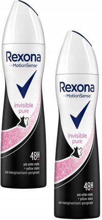 Rexona Antyperspirant Invisible Pure 2X 150Ml
