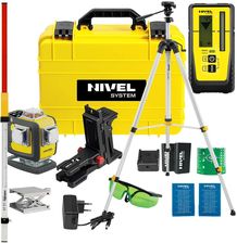 Nivel System Cl4D-B + Czujnik Rd800 + Statyw Sjjm1Ex + Łata Laser. Ls24 CL4DBSETSJJM1EXRD800LS24