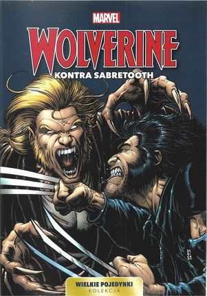 Wolverine Sabretooth - Wielkie Pojedynki Marvel