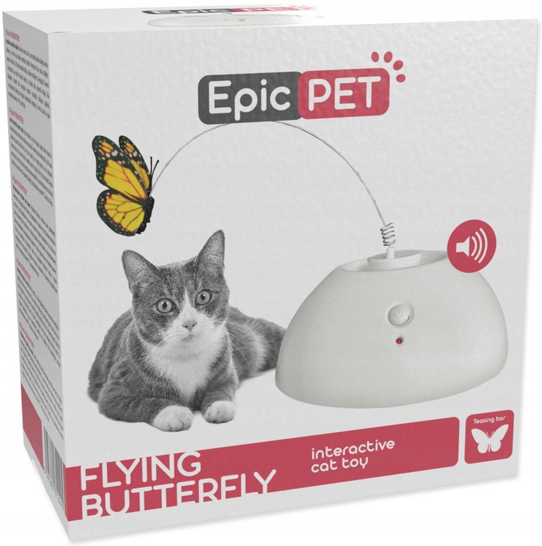 Epic Pet Flying Butterfly Zabawka Latający Motylek Dla Kota (8595681812445) - zdjęcie 1 Epic Pet Flying Butterfly Zabawka Latający Motylek Dla Kota (8595681812445)