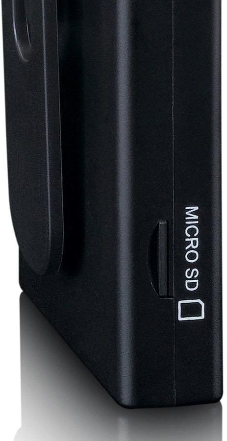 Lenco PDR-011BK - przenośne, kieszonkowe radio DAB+ / FM i odtwarzacz MP4 - zdjęcie 1 Lenco PDR-011BK - przenośne, kieszonkowe radio DAB+ / FM i odtwarzacz MP4