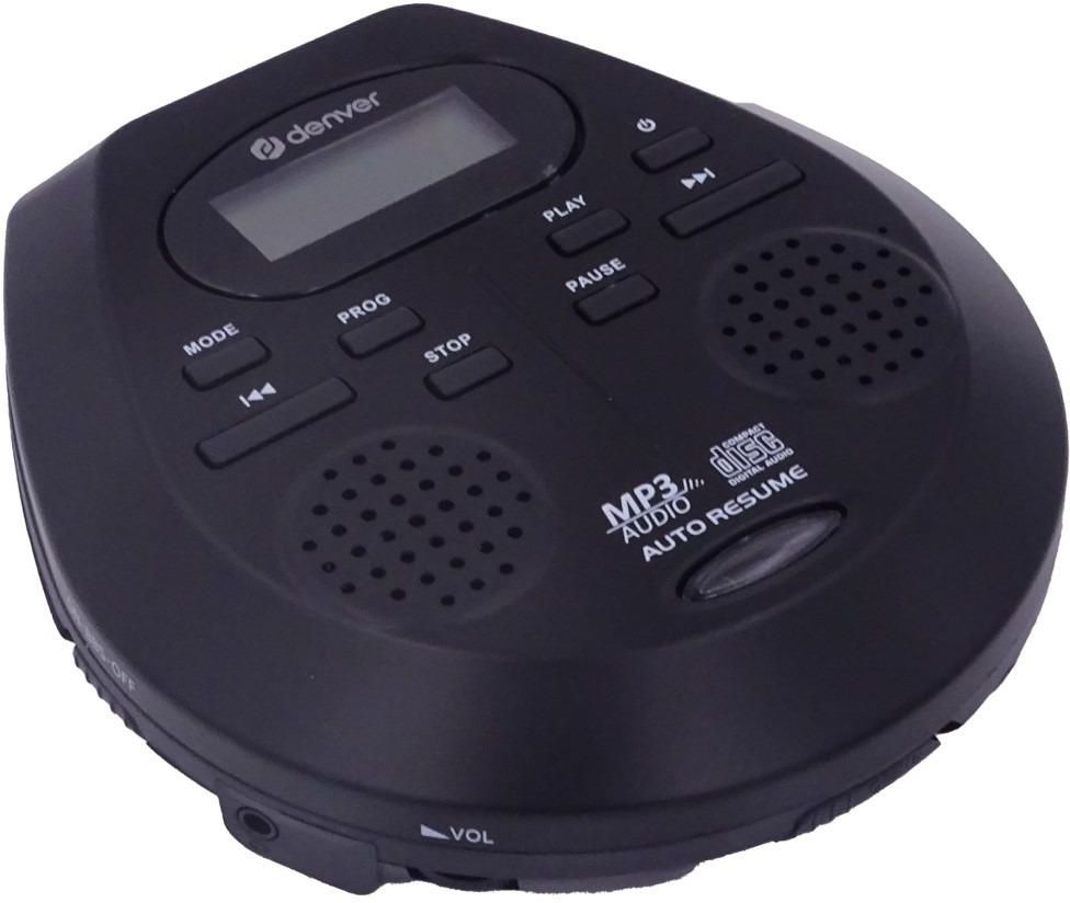 Denver DMP-395B przenośny odtwarzacz CD/MP3 z funkcją antishock i podbiciem basów - zdjęcie 5 Denver DMP-395B przenośny odtwarzacz CD/MP3 z funkcją antishock i podbiciem basów