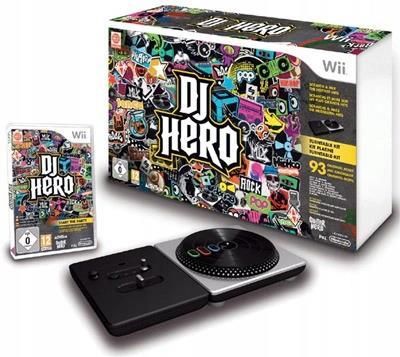 PRODUKT Z OUTLETU: ORYGINALNE DJ HERO NINTENDO WII + GRA