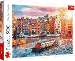 Zdjęcie Trefl Puzzle 500el. Amsterdam Holandia 37428 - Rydzyna