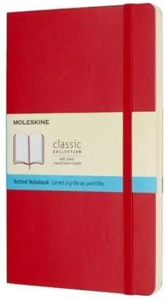 Moleskine Notes Classic 13X21 Kropki Czerwony