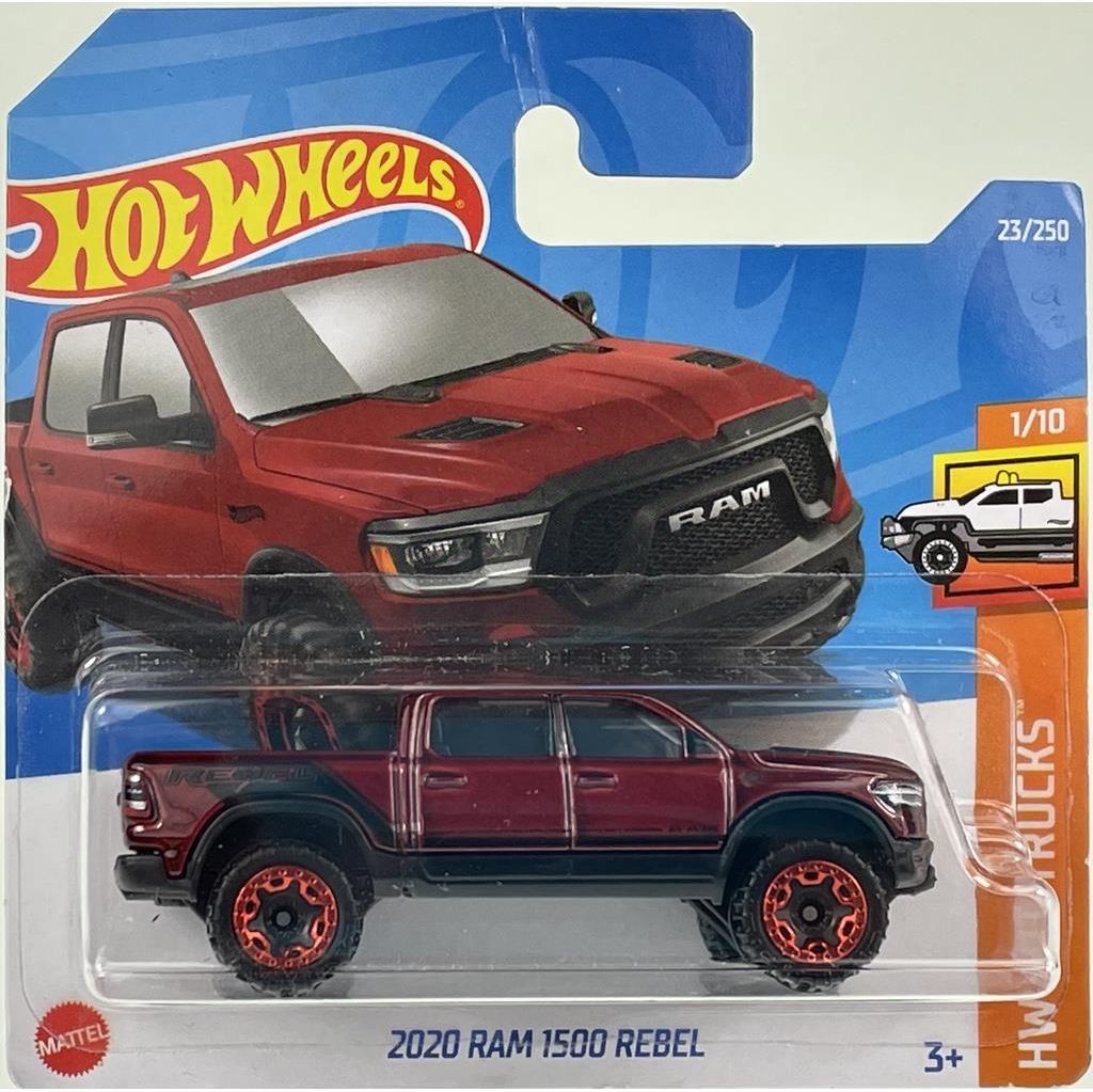 Hot Wheels 2022 DODGE RAM 1500 REBEL HCX93 - Ceny i opinie