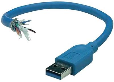 Manhattan 322430 Câble USB 3.0 Bleu