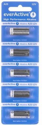 Everactive Baterie Alkaliczne A23 12V, Blister 5 Szt. 23A5Bl