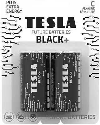 Tesla Black Alkaline Battery C Lr14 (2 Pcs.)