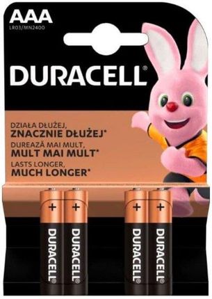 Duracell Baterie Basic Aaa/Lr03 Blister 4Szt