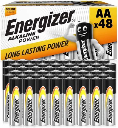 Energizer Baterie Alkaline Power Aa Lr6 1,5V 48Szt