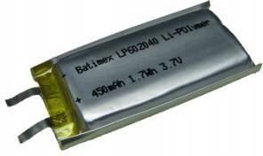 Akumulator Lp602040 360Mah Li-Polymer 3.7V