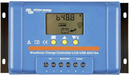 Solarny Regulator Ładowania Victron Energy Blue-Solar Pwm-Lcd&Usb Pwm 12 V, 24 48 V 10 A