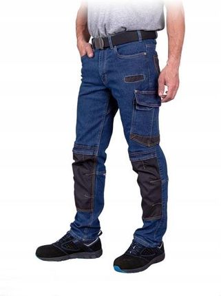 Reis Dżinsowe Solidne Spodnie Robocze Jeans Blue 48 (JEANS303T)