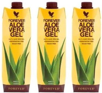 Aloe Forever Forever Aloe Vera Gel Trjpak- Misz aloesowy do picia o  smaku czystego aloesu 3x1l