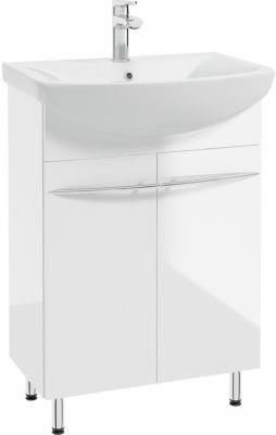 Zestaw łazienkowy szafka+umywalka Defra NAS Nola biały 001-D-06029+1565