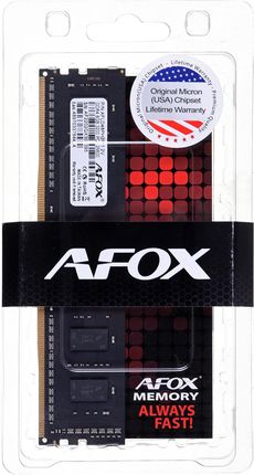 Pamięć RAM Afox Ddr4 8Gb 3200Mhz Cl22 xmp2 (AFLD48PH1P)