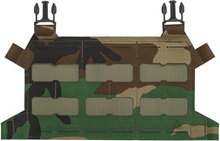 Panel Direct Action Skeletonized Plate Carrier Flap - Woodland (PC-SKFP-CD5-WDL)