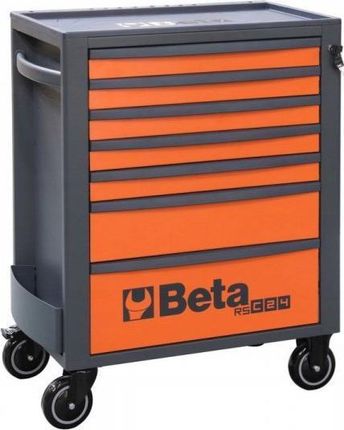 Beta Tools Wózek Narzędziowy Z 7 Szufladami Szaro-Pomarańczowy BE2400RSC7
