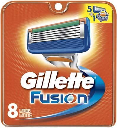 Gillette Fusion Ostrza Wkłady 8Szt