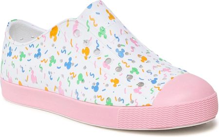 Trampki NATIVE - Jefferson Print 12112001-2029 Shell White/Princess Pink/Pastel Rad Confetti