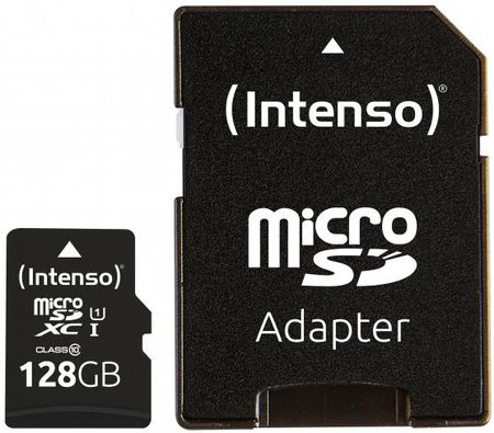 - Intenso Uhs-I Performance 128 Gb Microsdxc, Memory Card (Kolor: Czarny, U1, Class 10)