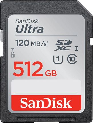 Karta Sandisk Ultra Sdxc 512 Gb Class 10 Uhs-I/U1