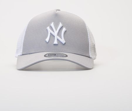 New Era New York Yankees Clean Grey A-Frame Trucker Cap