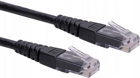 Roline UTP Patch cable, Cat.6, 5.0m, black, AWG26 (21.15.1565)