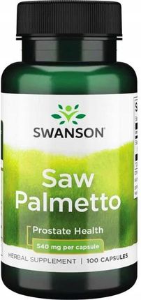 Swanson Saw Palmetto Palma Sabałowa 100Kaps.