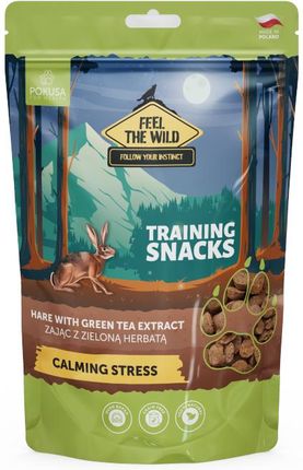 Pokusa Feel The Wild Smaczki Treningowe Calming Stress Zając Z Zieloną Herbatą 200G